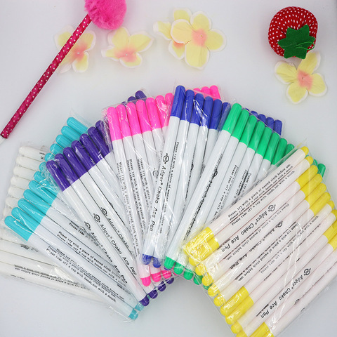 12pcs Fabric Marker Hydrolysis Water Soluble Pen Automatically Fade  Disappear Cancellation Pens Clothing Sewing Tool Accessory - Price history  & Review, AliExpress Seller - Shop4375021 Store