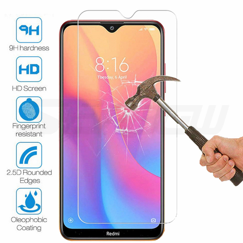 15D Protection Glass For Xiaomi Redmi 7 8 9 7A 8A 9A Tempered Screen Protector Redmi Note 7 8 8T 9S 9 Pro Safety Glass Film Case ► Photo 1/6