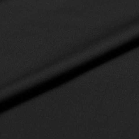 Pure black wool worsted fabric good for trousers 95% wool and 5% viscose,WF172 ► Photo 1/4