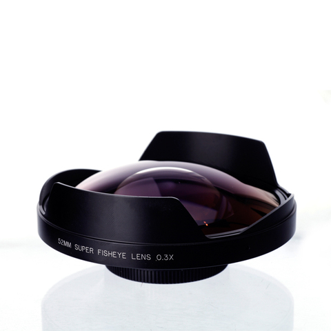 Fisheye Lens 0.3X 52mm Fisheye Camcorder lens ► Photo 1/6