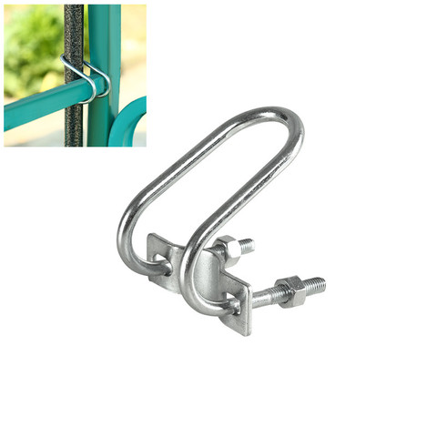 Carbon steel pipe hook Heavy Duty clamp clip support mounting bracket for Truck tricycle parasol tube fixed holder hardware ► Photo 1/6
