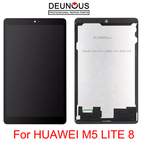 New 8 Inch For Huawei Mediapad M5 Lite 8 2022 JDN2-W09 JDN2-AL00 JDN2-L09 LCD Display Touch Screen Digitizer Assembly ► Photo 1/2