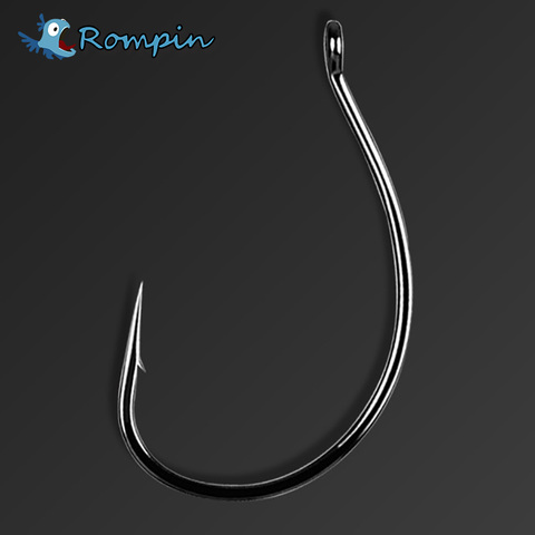 Rompin 20pcs/lot 8003 Wacky Rig Hook Worm Hooks Wide Gap Senko Baits Lure Fishing Fish Hook For Neko Rig Bass Fishing ► Photo 1/6