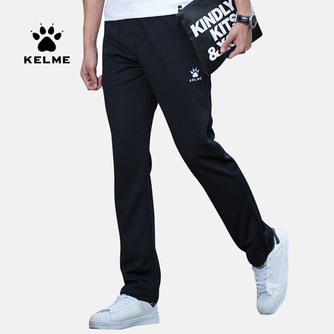 KELME Men Sweatpants Trainning Exercise Pants Outdoor Running Fitness Sports Leisure Pants Legging Active For Male K15Z418 ► Photo 1/6