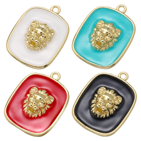 ZHUKOU 16x21mm delicate brass animal pendant for women handmade DIY necklace earrings bracelet jewelry accessories model: VD639 ► Photo 1/6