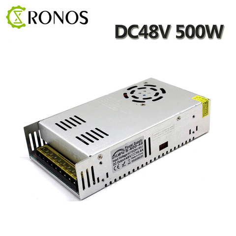 AC/DC 48V 10.4A 500W Switching Power Supply 48V 500W Stepper Motor Power Transformer ► Photo 1/5