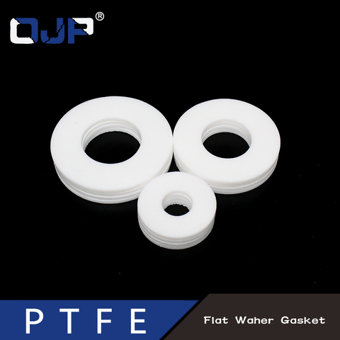 Poly tetra fluoroethylene PTFE Gasket O-ring Corrugated hose faucet Washer Flat Gasket Sealing Ring for Shower Tube Washer Ring ► Photo 1/6