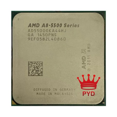 AMD A8 5500 A8 5500K A8 5500B AD5500OKA44HJ/AD550BOKA44HJ Trinity socket FM2 3.2GHz 65W quad core CPU ► Photo 1/2