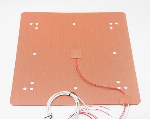 Ender 5 Plus 3D Printer Silicone Heater 370mmx375mm 120V/220V 1000W for Build Plate HeatBed Heating Upgrade ► Photo 1/2