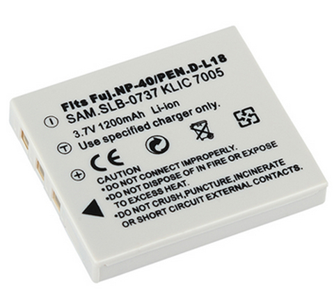 D-Li8 Battery Pack for Pentax Optio A10, A20, A30, A40, E65, L20, Optio S, S4, S4i, S5i, S5n, S5z, S6, S7 Digital Camera ► Photo 1/4