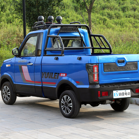 60V 71AH 3KW battery electric mobile car four-wheel pickup home 2 people new energy female pick up child battery car ► Photo 1/2