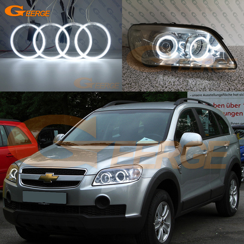 For Chevrolet Captiva S3X 2006 2007 2008 2009 2010 Excellent Ultra bright CCFL angel eyes kit Halo Ring ► Photo 1/6