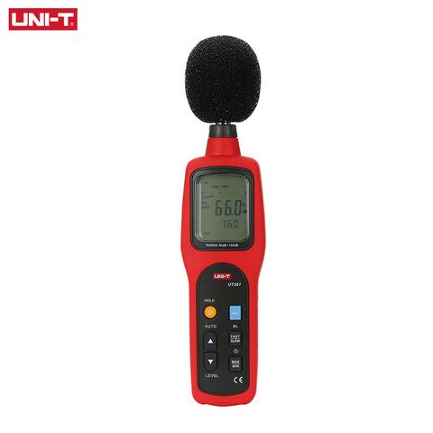 UNI-T UT351 Digital Sound Level Meter 30-130db  Decibel db Meter Logger Audio Monitor Detector ► Photo 1/5