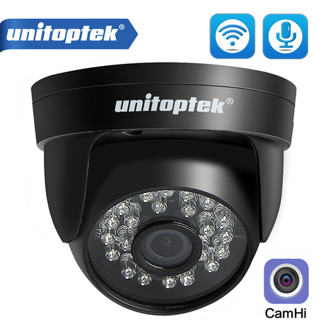 HD 1080P WIFI IP Camera Audio Wireless Onvif CCTV Security Dome Camera IR 20m Night Vision TF Card Slot APP CamHi ► Photo 1/6