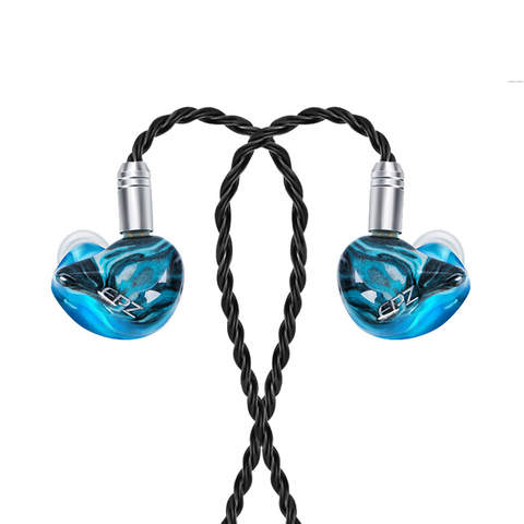 EPZ Q1 Redifning Dynamic In Ear Wired 3.5mm 0.78mm Earphones Monitor HIFI Music Waterproof Headset  with mic Cable Earbuds ► Photo 1/6