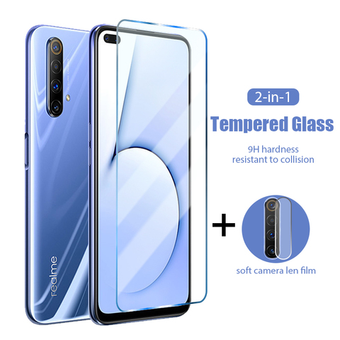 2 In 1 Rear Camera Lens Protective Glass for  Realme 5S 5I 5 3i 3 2 Pro  HD Tempered Glass for Realme 6s 6i 6 Pro  Hard Glass ► Photo 1/6