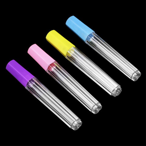 MIUSIE 10Pcs Clear Plastic Embroidery Felting Sewing Needles Container Pin Needle Storage Tubes Bottle Holder Storage Cases ► Photo 1/6
