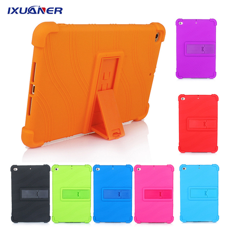 Fashion Kids Shockproof Case for iPad Mini 3 2 1 Case Silicone Soft Back with Kickstand Stand Cover for iPad Mini 2 3 Case Funda ► Photo 1/6