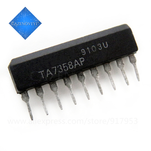 5pcs/lot TA7343AP TA7343 TA7358AP TA7358P TA7358 TA75458S TA75458 SIP-9 In Stock ► Photo 1/2