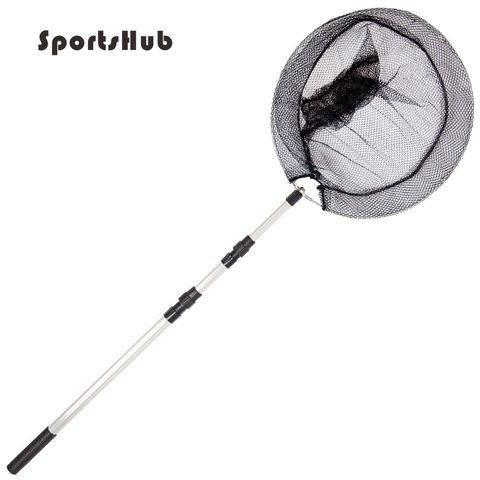 SPORTSHUB 150-210CM Aluminum Alloy Folding Carp Fishing Net & Extending Pole Handle Fishing Brail Landing Net Tackle FT0044 ► Photo 1/2