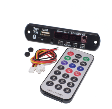 1pcs 1Set Standard Wireless Bluetooth 12V MP3 WMA Decoder Board Audio Module TF USB Radio For Car ► Photo 1/1