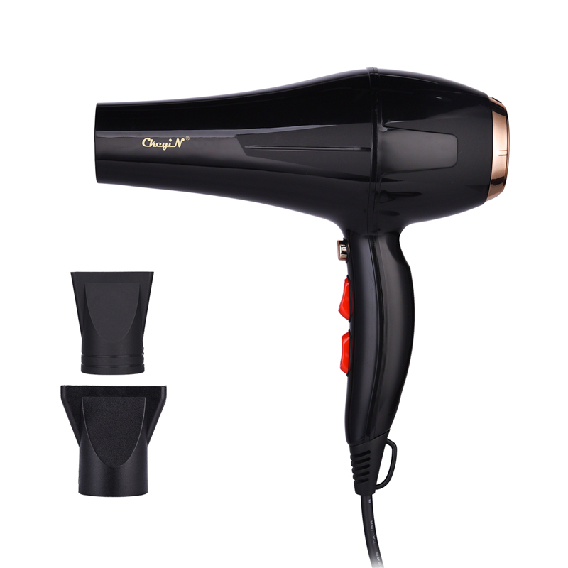 5000W Electric Hair Dryer Negative Ion Professional Blue Light Anion Blow Dryer 220V Hairdryer 2 Speed 3 Heat Setting + 2 Nozzle ► Photo 1/6