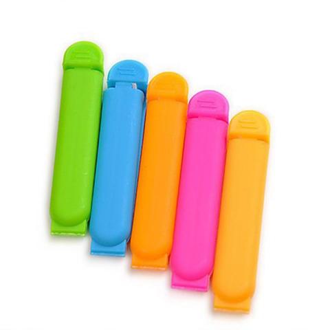 5pcs Food Bag Clips Food Snack Storage Seal Sealing Bag Clips Sealer Clamp Food Close Clip Seal Kitchen Tool ► Photo 1/6