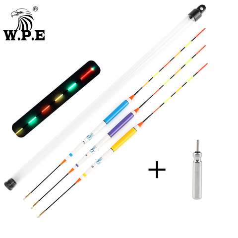 W.P.E Fishing Float 2g-4g 34-38cm 1pcs  Electronic Float Smart LED Night Fishing Float Luminous Fish Bite Fishing Buoy Tackle ► Photo 1/6