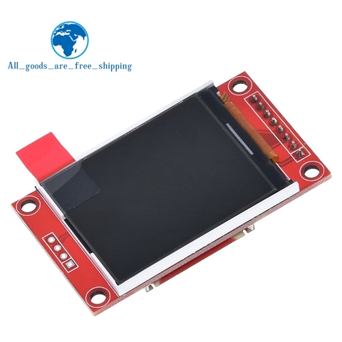 TZT 1.8 inch TFT LCD Module LCD Screen Module SPI serial 51 drivers 4 IO driver TFT Resolution 128*160  For Arduino ► Photo 1/6