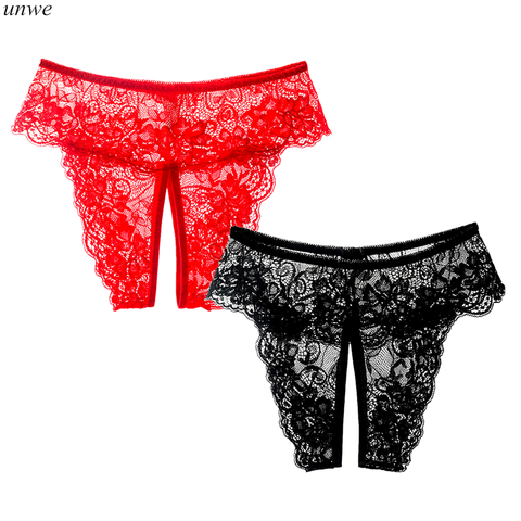 Sexy Open Crotch Panties Big Size M-4XL Women's Sexy Lingerie Crotchless  Underwear Lady's Lace Briefs - Price history & Review, AliExpress Seller -  Shop5024071 Store