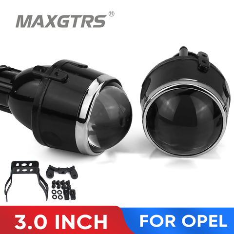 2x 3.0 inch Bi-xenon HID Fog Lights High Low Beam Projector Lens Lamps For OPEL Astra Corsa Meriva Zafira ► Photo 1/6