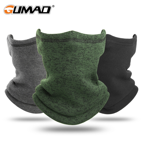 Fleece Sport Warmer Neck Gaiter Thermal Half Face Mask Cover Cycling Skiing Snowboard Bandana Tube Scarf Men Women Winter Masks ► Photo 1/6