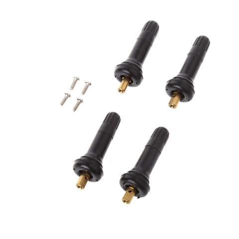 4 Pcs Rubber Valve Stem Tire Sensor Service Kit TPMS For Buick Ford Encore Cadillac ► Photo 1/6