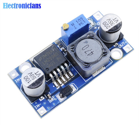 DC-DC Step Down Buck Converter Module LM2596 3.2V-40V To 1.25V-35V Adjustable Power Voltage Regulator 43x21x14mm High Efficiency ► Photo 1/6