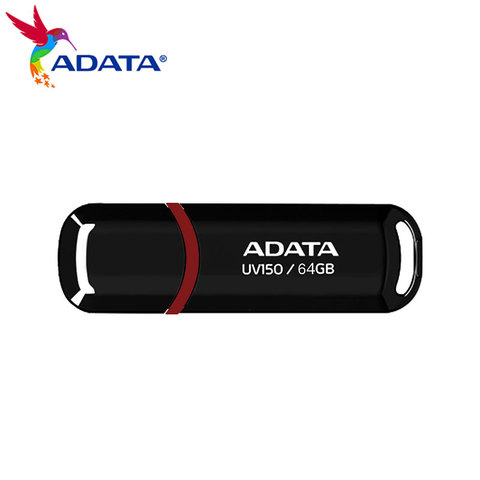 Original ADATA USB 3.2 Flash Drive UV150 16GB 32GB 64GB 128GB High Speed Mini Portable Key Pendrive With Lanyard USB Disk For PC ► Photo 1/6