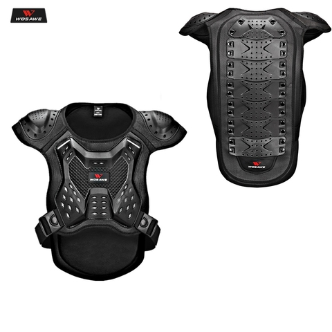 Motorcycle Jacket Adult Chest Back Protector Moto Body Armor Guard Racing Body Protector Armor Jacket Motocross Protective Gear ► Photo 1/6