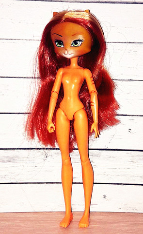 Original Catwalk Doll Heads Doll Toy Body Girl Dressing DIY Toy Parts Children Birthday Gift Toys ► Photo 1/6