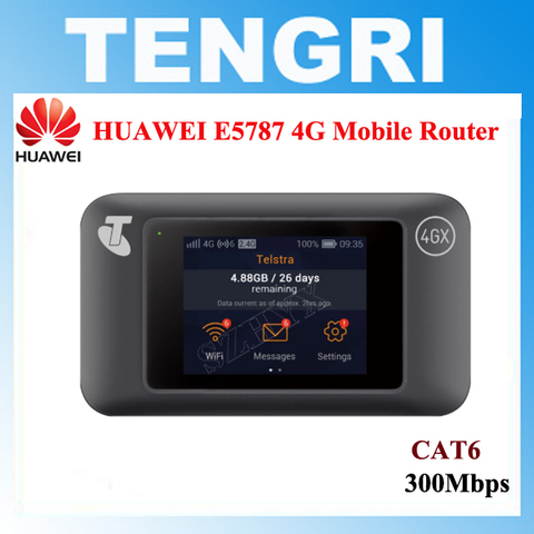 Unlocked Huawei E5787 LTE Cat6 300M Mobile WiFi Hotspot 3000mAh battery LTE Category 6 mobile router 4G Portable Mifi ► Photo 1/6