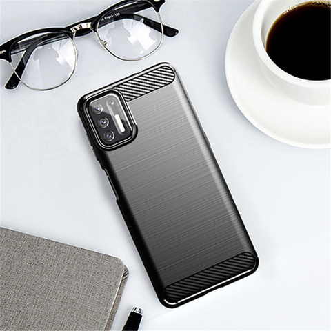 For Motorola Moto G9 Plus Case Rubber Bumper Silicone Carbon Fiber Cover For Moto G9 Plus Phone Case For Motorola G9 Plus Case ► Photo 1/6