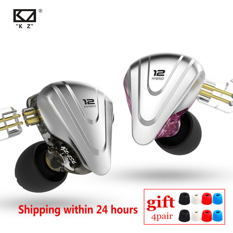 KZ ZSX Terminator 5BA 1DD Hybrid In-ear Earphones HIFI Metal Headset Music Sport ZS10 PRO AS12 AS16 ZSN PRO C12 A10 V90 AS10 P1 ► Photo 1/6