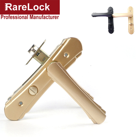 Keyless Handle Door Lock for Bedroom Bathroom Women Cloakroom Dress Fitting Room Toilet Public Convenience Rarelock MS526 ii ► Photo 1/1