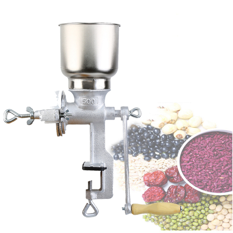 Yonntech Grain Mill Grinder Barley Malt Corn Mill Manual Hand Household Food Grinding Table Mounted Nut Coffee Milling Machhine ► Photo 1/6