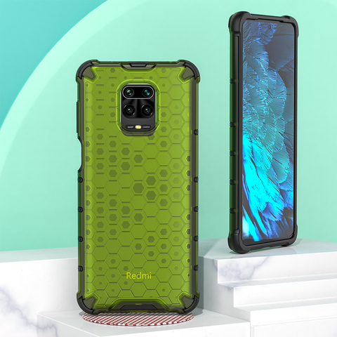 KEYSION Shockproof Case for Redmi Note 9s 8 Pro 8A 7 7A K20 Honeycomb Phone Cover for Xiaomi Mi 9T A3 CC9 Pro Note 10 Mi 9 Lite ► Photo 1/6