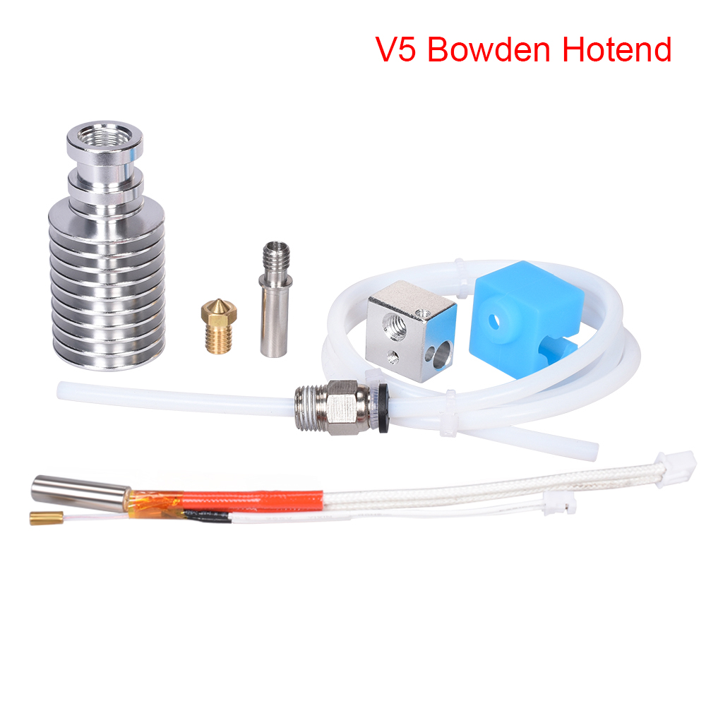 3D Printer V5 J-head Hotend 12/24V Bowden Extruder for 1.75/3mm Filament 