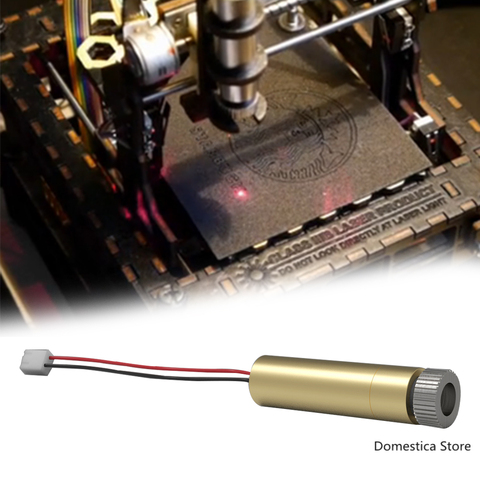 3000MW 4 Pin TTL/Pwm Control 445NM Laser Head Replace Kit For Neje Dk-8-kz Dk-8-fkz Dk-bl Laser Engraver Cutter Tool Engrav Head ► Photo 1/6