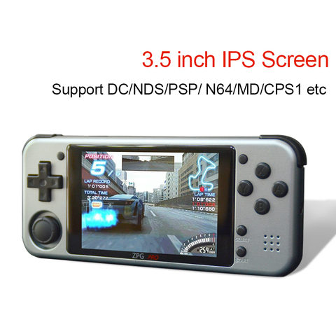 Handheld Game Console Pocket Game GKD ZPG 3.5 inch IPS Screen Open Source System Retro Handheld Game Player for GB/ N64/DC ► Photo 1/6