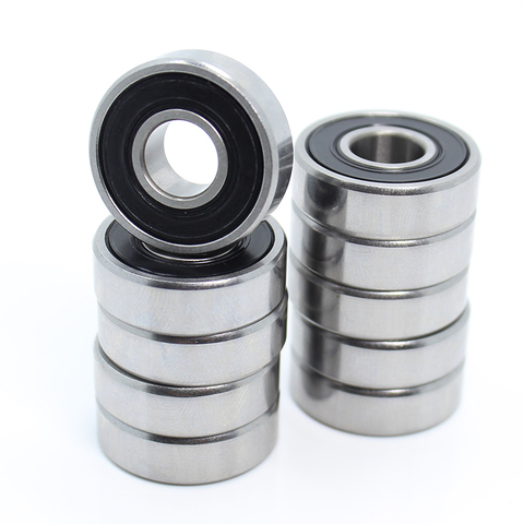 6001-2RS Bearing ABEC-5 (10PCS) 12x28x8 mm Sealed Deep Groove 6001 2RS Ball Bearings 6001RS 180101 RS ► Photo 1/6