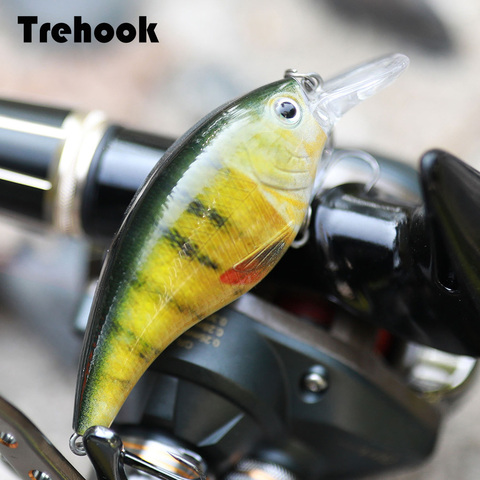 TREHOOK 16g Floating Hrad Lure for Trout Fishing Lures Wobblers Artificial Bait Rattling Crankbaits Fishing Tackle Accessories ► Photo 1/6