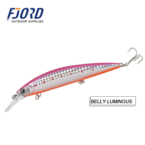 New Product 110mm 37g Heavy Minnow lure Laser Hard Professional Seawater Long casting lure Sinking Fishing Lure ► Photo 1/6