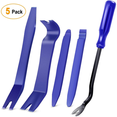 4pcs Car Door Clip Panel Audio Video Dashboard Removal Kit Installer Prying Tool Navigation Disassembly Seesaw ► Photo 1/6